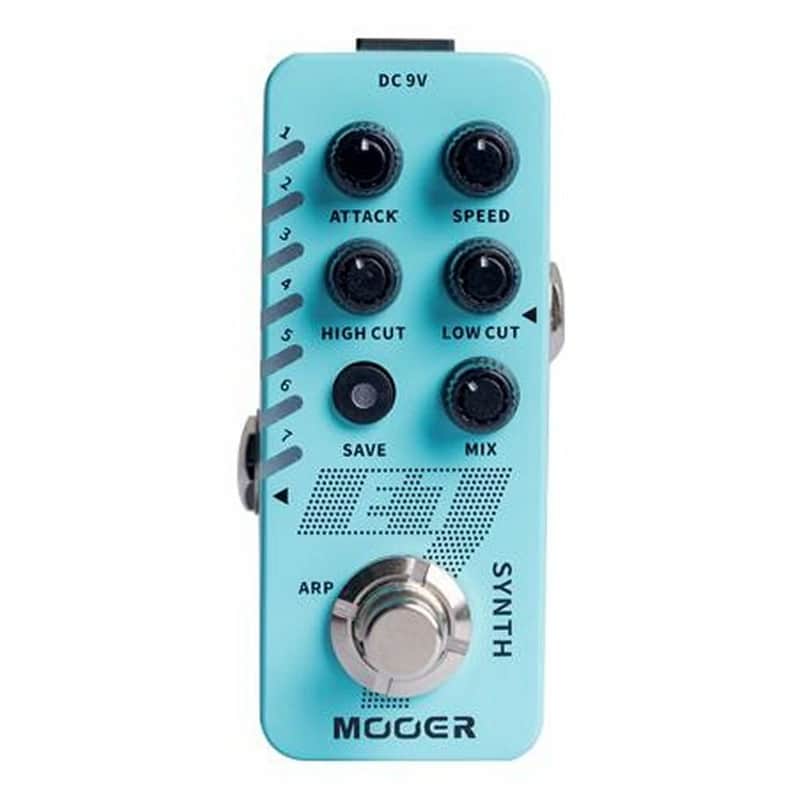 Mooer E7 Synth Micro FX Pedal image 1