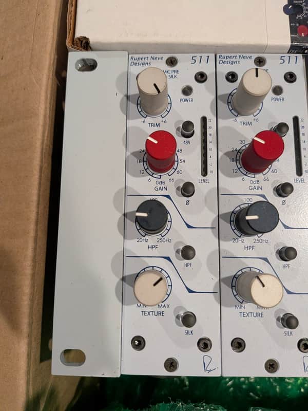 Rupert Neve Designs Portico 511 500-Series Mic Pre Module with Silk 2013 - Present - White image 1