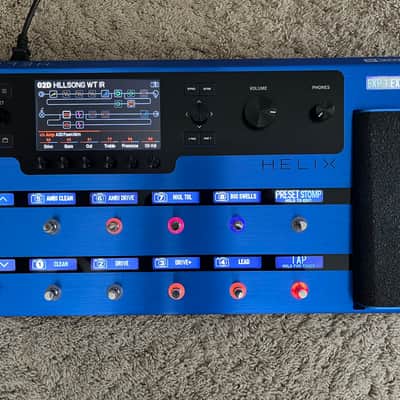 Line 6 Helix Floor Limited Edition 2019 - Lightning Blue image 3