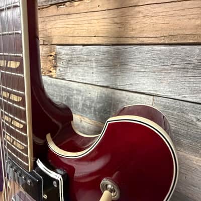 Yamaha SA-20 12-String Hollow Body 1968 - 1972 - Cherry Red image 9