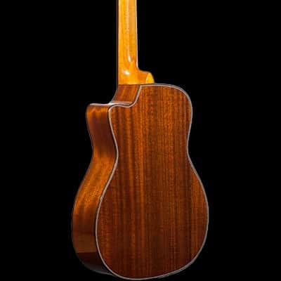 Ohana BK-35GCE All Solid Gloss Finish Electric Baritone Ukulele + Gig Bag -Blem image 3