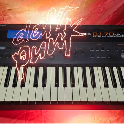 Roland DJ-70 MKII   /  Rare /  Groove Punk Machine ( 1996 )