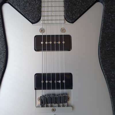 Obstructures 0.750 2016 clear solid aluminum guitar image 11