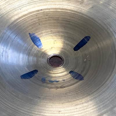 Zildjian Vintage Transition Stamp 40's/50's Avedis 15” Hi-Hat Pair (708gr, 712gr) image 8