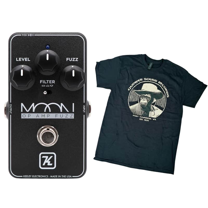 Keeley Moon Op Amp Fuzz Pedal FREE SMALL MONK T SHIRT INCLUDED!! image 1