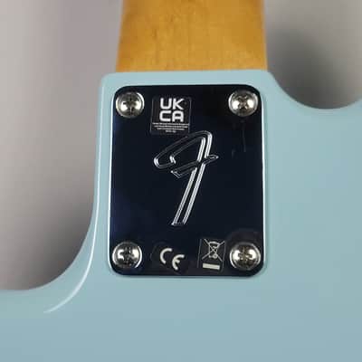 2023 Fender Gold Foil Jazz Bass - Sonic Blue With OHSC image 14