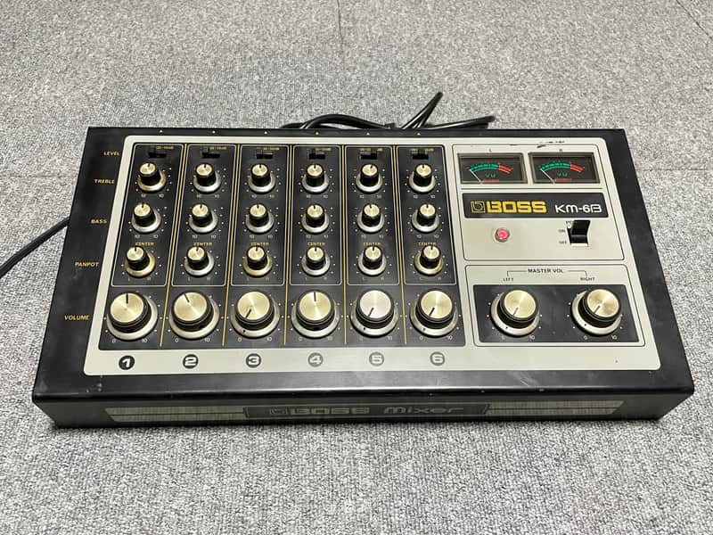 Boss KM-6B Vintage 6-Channel Mixer | Reverb España