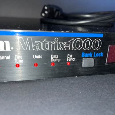 Oberheim Matrix 1000 Rackmount 6-Voice Synthesizer 1987 - Black image 11