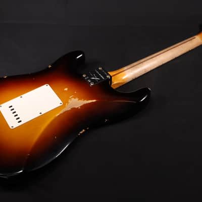 MINT Fender Custom Shop LTD 57 Stratocaster Relic Wide Fade 3-Tone Sunburst 229 image 7