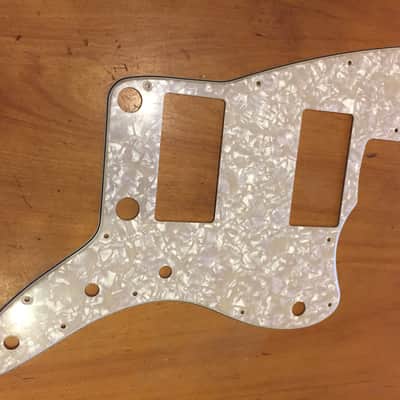 Fender Jazzmaster Pickguard Humbuckers white pearl image 1