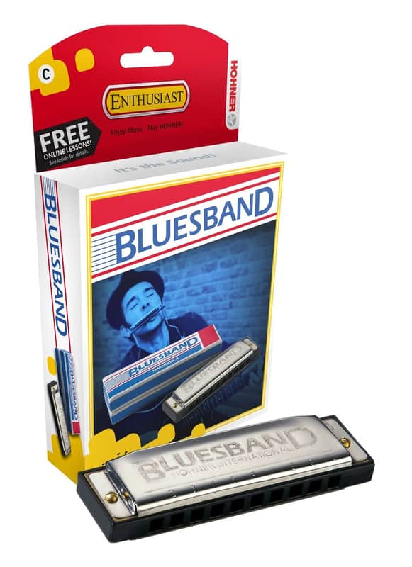 Hohner BLUESBAND Blues Band Harmonica - Key of C image 1