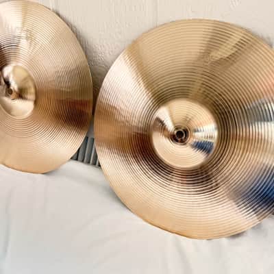 Vintage Paiste Formula 602 Pre-Serial Medium Hi-Hats (EXCELLECT CONDITION) image 5