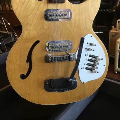 Harmony Rebel w/ Mustache Gold Foil Pickups image 13