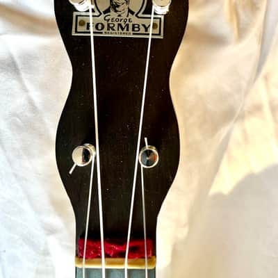Dallas George Formby Model D Banjo Ukelele/Banjolele - 1938, Signed with Original Patent Leather Case image 3