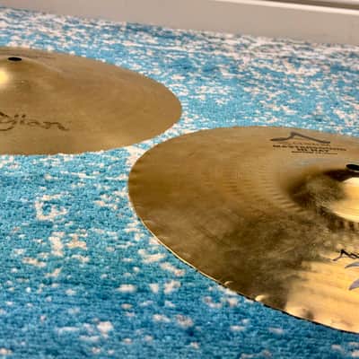 13” Zildjian A Custom MASTERSOUND Hihats 850g 999g image 8