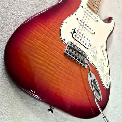 2014 Fender Player Stratocaster HSS Plus-Top & Deluxe Hard-Case image 4