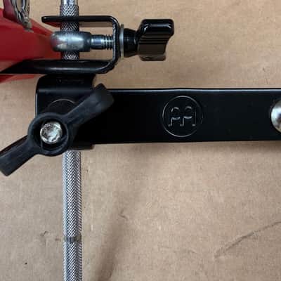 Latin Percussion LP Red Jam Block Cowbell w/ Meinl Percussion Mount Clamp - Used image 7