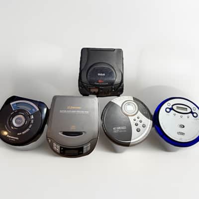 Lot of 5 AS IS Defective Portable Cassette & CD Players Walkman Panasonic Rare image 1