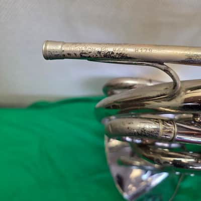 Holton H179 Farkas Double French Horn 2010s - Clear-Lacquered Nickel-Silver image 8