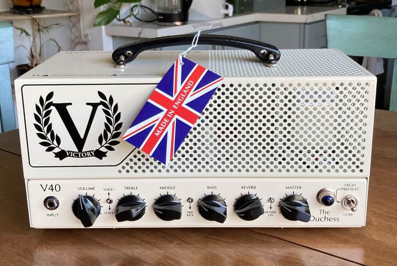 Victory Amps V40 The Duchess Compact Series 42-Watt Guitar Head 2010s White Bild 1