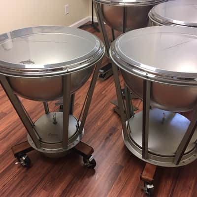 *Price Drop! Rogers  Accusonic Timpani - Set of 4 -  Super Nice! - Professionally Refurbished image 6