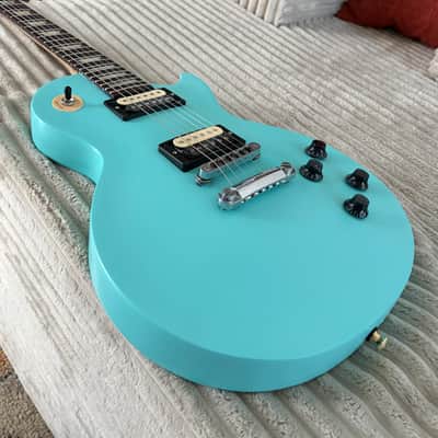 Gibson Les Paul Studio 2013 - Hidden Sea Glass - Teal image 11