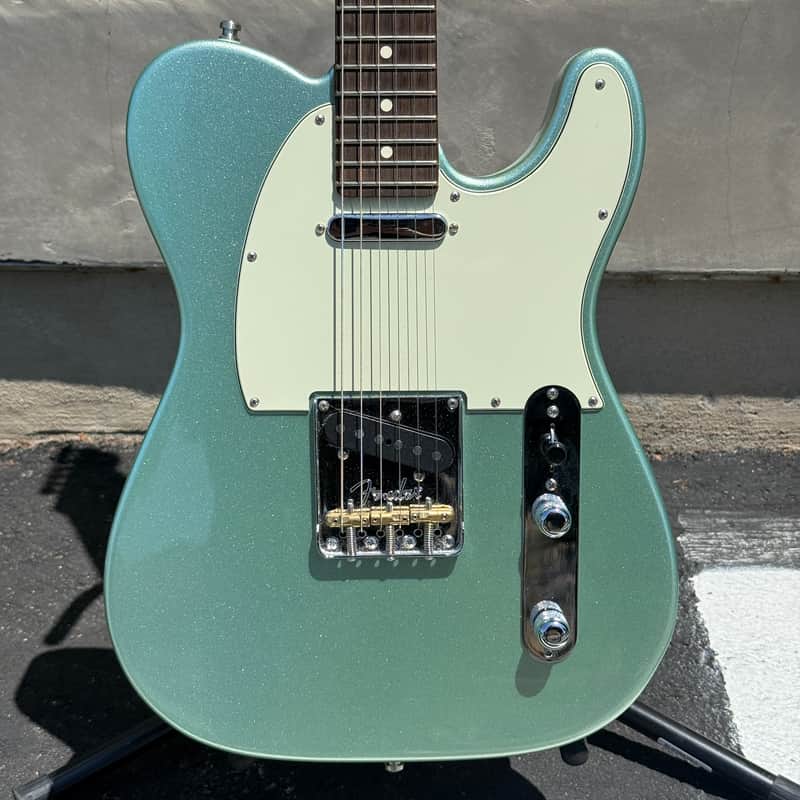 Used 2023 American Professional II Telecaster Mystic Surf Green image 1