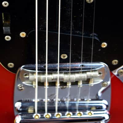 FENDER  Mustang MG' Racing Competition 1977 - CAR Candy Apple Red - USA Import image 13