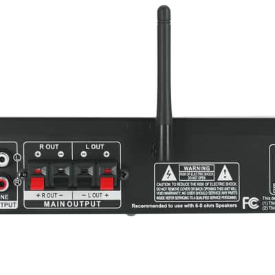 Technical Pro IA1200 Pro Integrated Amplifier USB/SD/AUX/RCA + (2) Microphones image 9