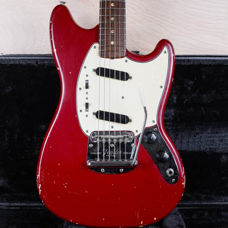 Fender Mustang 1966 Dakota Red Vintage USA w/ Hard Case image 1