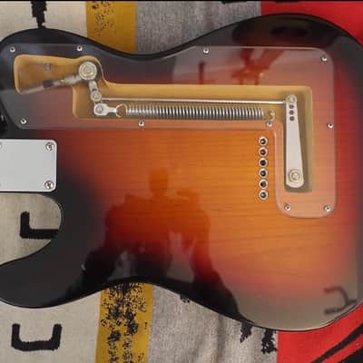 Fender Gene Parsons long stroke B bender American Telecaster selected and installed by Gene (signed papers) 2015 Sunburst image 5