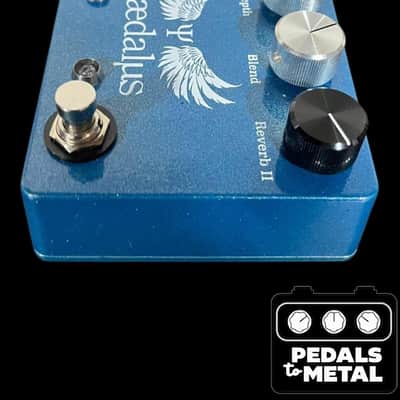 Coppersound Pedals Daedalus Dual Reverb with Expression 2016 - Present - Blue - X16061 image 8