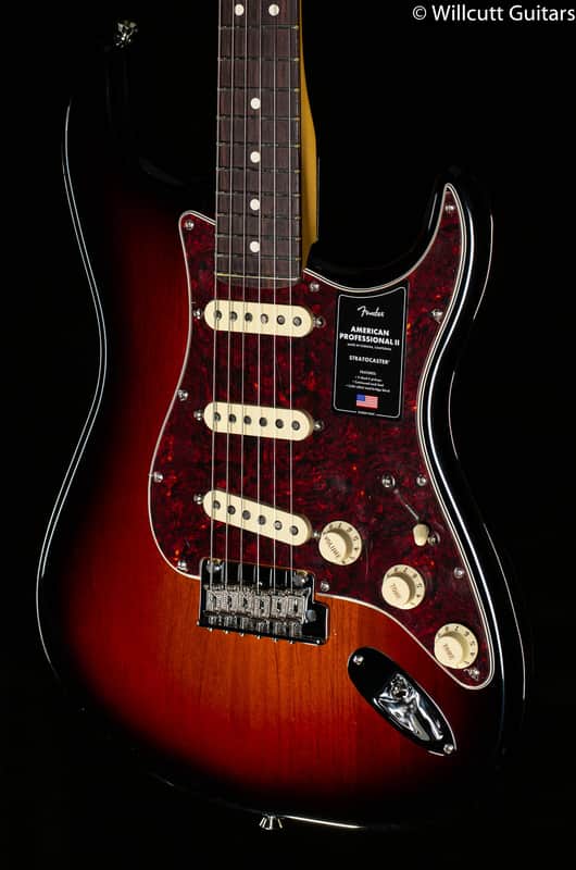 Fender American Professional II Stratocaster 3-Color Sunburst Rosewood Fingerboard (472) image 1
