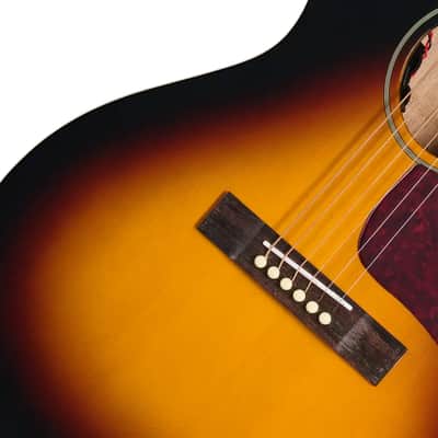 Epiphone Blues King Studio Dark Burst Acoustic-Electric Guitar image 8