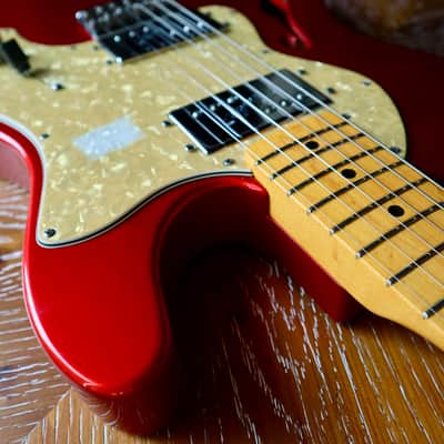 Fender AVRI '72 Telecaster Thinline 2011 - Candy Apple Red W/ Coma CuNiFe pickups image 4