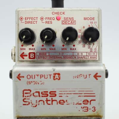 Boss SYB-3 Bass Synthesizer Pink Label Guitar Effect Pedal ZJ26572 image 3