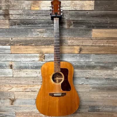 1971 Guild D-35NT Vintage Acoustic Guitar w/ L.R. Baggs Micro EQ Preamp image 2