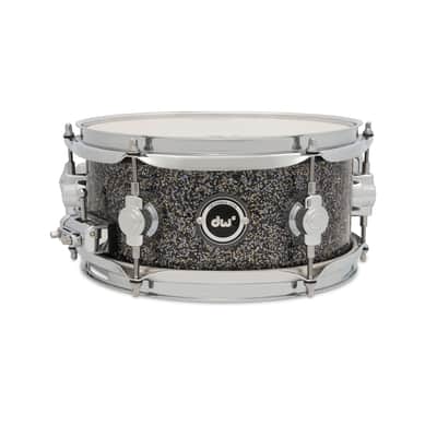 Drum Workshop DWe 5x10 333 Side Snare Drum, Black Galaxy, w/DrumLink Hub image 2