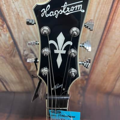 Hagstrom VIK-ABE - Aged Sky Blue image 5