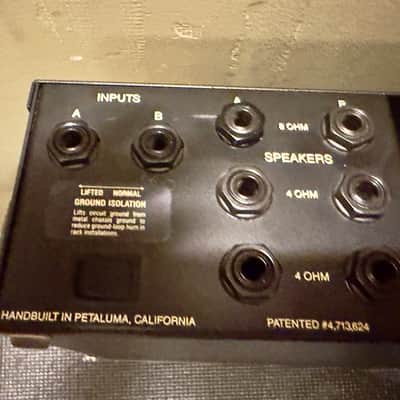 Mesa Boogie Fifty/Fifty 2-Channel 50-Watt Power Amplifer 1986 - 2010 - Black image 6