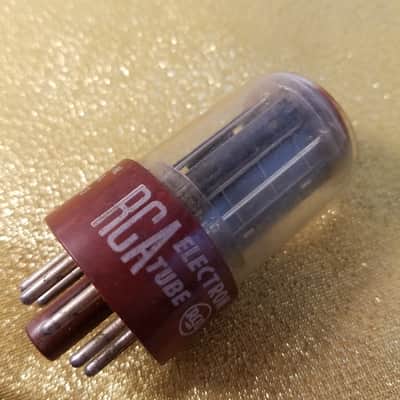 RCA 5692 AT1000 TESTED Vacuum Tube Special Red base premium like 6SN7 dual triode 1950-1956 image 10