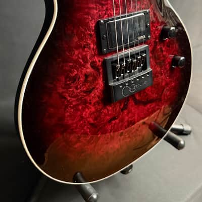 Jackson Pro Series Signature Diamond Rowe Monarkh DR12MG Electric Guitar Dark Rose w/ Gig Bag image 6