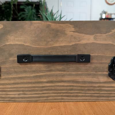 Jakes Custom Shop 6U 84hp powered Eurorack case - Dark Walnut image 4