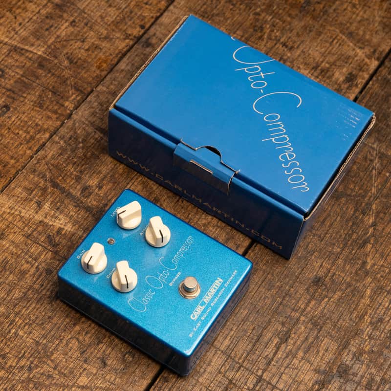 Carl Martin Classic Opto-Compressor V2 2010s - Blue image 1