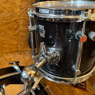 Sonor Hilite 20/10/14 Drum Set – Dark Violet – Vintage German Maple – EV Mics & dDrum Triggers image 13