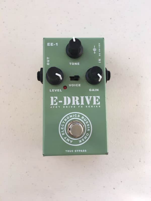 AMT Electronics EE-1 E-Drive JFET Overdrive Distortion Rare Guitar Effect Pedal image 1