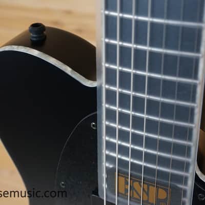 ESP E-II T-B7 Baritone - Black Satin image 8