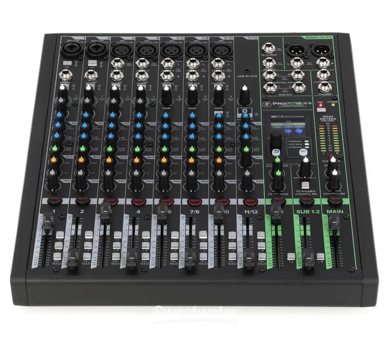 Mackie ProFX12v3 12-Channel Effects Mixer 2020 - Present - Dark Gray image 1