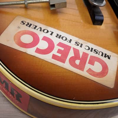 Greco VB500 Violin Bass 1980 Sunburst w/ Hard Case image 12