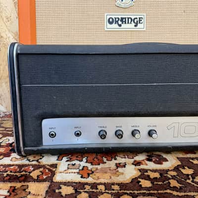 Vintage 1970s Carlsbro 100 Top *Partridge Transformers* Guitar Amplifier Head image 2